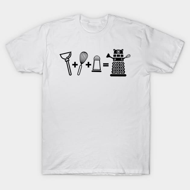 The Dalek Equation T-Shirt by tone